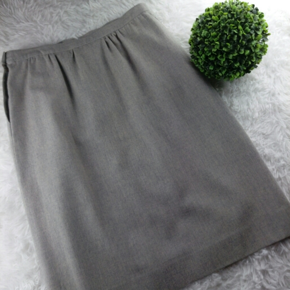 Pendleton Vintage Virgin Wool Midi Skirt